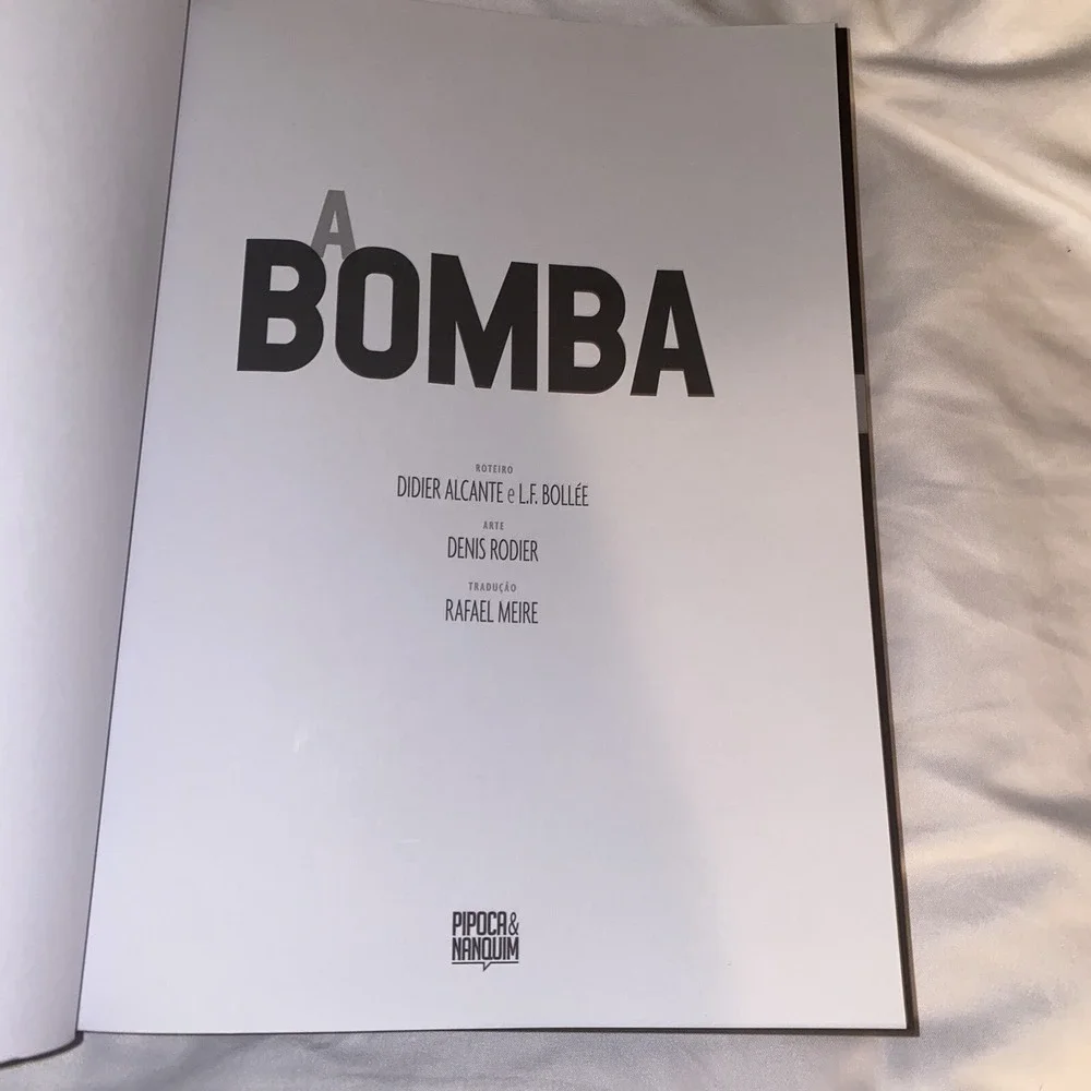 A Bomba Alcante Boller Rodier Comic Book Brazilian